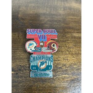 Miami Dolphins Oversized Super Bowl VII Champions Pin
